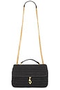 view 5 of 5 BANDOLERA DE TAMAÑO MEDIO EDIE in Black