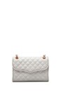 view 1 of 5 Diamond Quilted Mini Affair in White