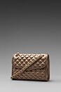 view 1 of 6 Diamond Quilt Mini Affair in Bronze