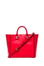 view 1 of 5 Mini Perry Tote in Hot Red