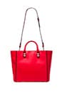 view 5 of 5 Mini Perry Tote in Hot Red