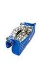 view 4 of 5 Quilted Mini Affair in Bright Blue