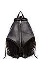 view 1 of 5 Julian Backpack with Fringe in Black