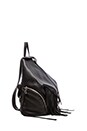 view 3 of 5 Julian Backpack with Fringe in Black