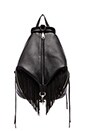 view 5 of 5 Julian Backpack with Fringe in Black