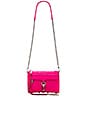 view 5 of 5 SAC À BANDOULIÈRE MINI MAC in Electric Pink