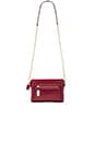 view 5 of 5 Mini Crosby Crossbody in Merlot