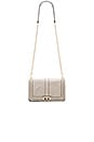 view 5 of 6 Geo Quilted Love Crossbody Bag in Khaki