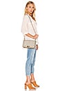 view 6 of 6 Geo Quilted Love Crossbody Bag in Khaki