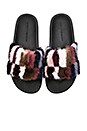 view 1 of 5 SANDALES SAMMI in Multicolor Fur