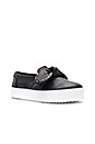 view 2 of 6 Stacey Studded Sneaker in Black Lamba