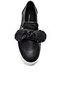 view 4 of 6 Stacey Studded Sneaker in Black Lamba