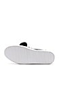 view 6 of 6 Stacey Studded Sneaker in Black Lamba