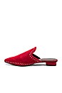 view 5 of 5 PASADOR CHAMILLE in Scarlet Kid Suede