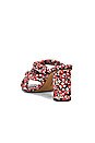 view 3 of 5 Amandine Heel in Red Floral Print