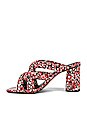 view 5 of 5 Amandine Heel in Red Floral Print