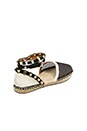 view 4 of 5 SANDALIAS GILLES in Creme & Black