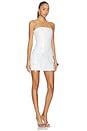 view 2 of 4 Rahul Mishra Sequined Cocktail Mini Dress in White