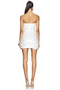view 3 of 4 Rahul Mishra Sequined Cocktail Mini Dress in White