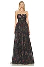 view 1 of 4 Rahul Mishra Plantopia Gown in Multi