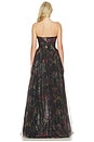 view 3 of 4 Rahul Mishra Plantopia Gown in Multi