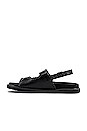 view 5 of 5 Turnover Mold Sandals in Black