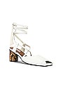 view 2 of 5 Open Toe Strap Sandals in White