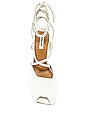 view 4 of 5 Open Toe Strap Sandals in White