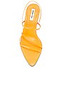 view 4 of 5 3 Strappy Pointed Sandals in Mandarine