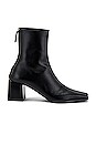 view 1 of 5 Cube Heel Basic Boots in Black