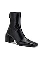 view 2 of 5 Cube Heel Basic Boots in Black