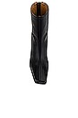 view 4 of 5 Cube Heel Basic Boots in Black