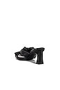 view 3 of 5 Tube Ribbon Sandal in Black