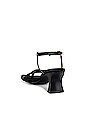 view 3 of 5 K Ankle Strap Sandal in Black