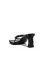 view 3 of 5 Odd Braid Flip Flop Heel in Black