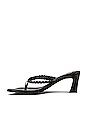 view 5 of 5 Odd Braid Flip Flop Heel in Black