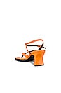 view 3 of 5 Leaf Ankle Flip Flop Sandal in Orange