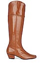 view 1 of 5 Whipstitch Long Boot in Brown