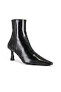 view 2 of 5 Pointed Ankle Boots in Black