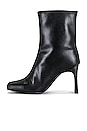 view 5 of 5 Seamed Straight Boots in Black