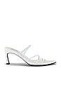 view 1 of 5 5 Strings Pointed Sandals in White