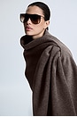 view 2 of 6 Noam Wrap in Brown