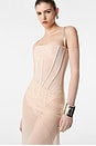 view 3 of 6 VESTIDO LARGO ELIZA in Nude