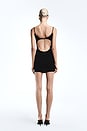 view 3 of 5 ROBE COURTE CHANTHAL in Black