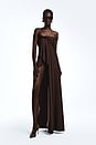 view 1 of 7 VESTIDO ENZO in Brown