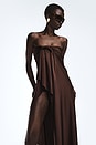 view 2 of 7 VESTIDO ENZO in Brown