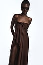 view 6 of 7 VESTIDO ENZO in Brown