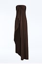 view 7 of 7 VESTIDO ENZO in Brown