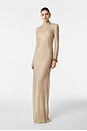 view 1 of 6 Polina Gown in Light Glod in Light Gold