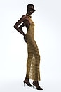 view 2 of 7 ROBE DE SOIRÉE BRUNI in Bronze